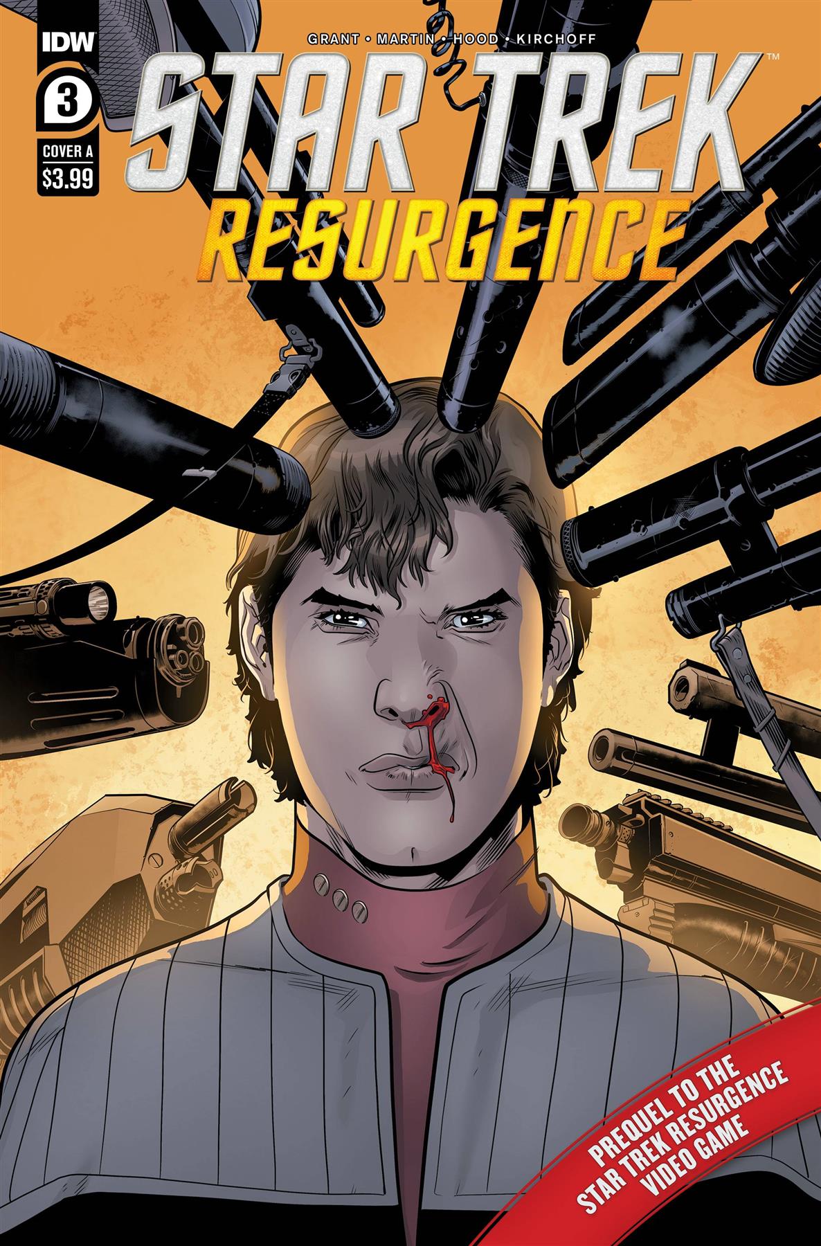 Star Trek Resurgence #3 Cvr A Hood Idw Publishing Comic Book