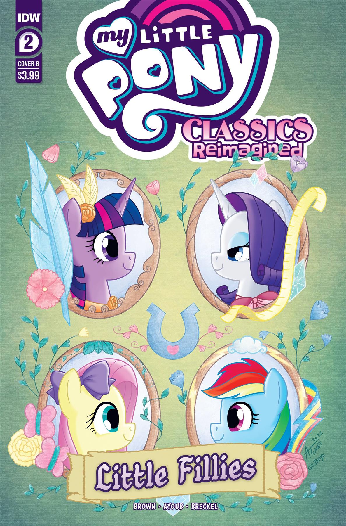 My Little Pony Classics Reimagined Little Fillies #2 Cvr B ( Idw Publishing Comic Book