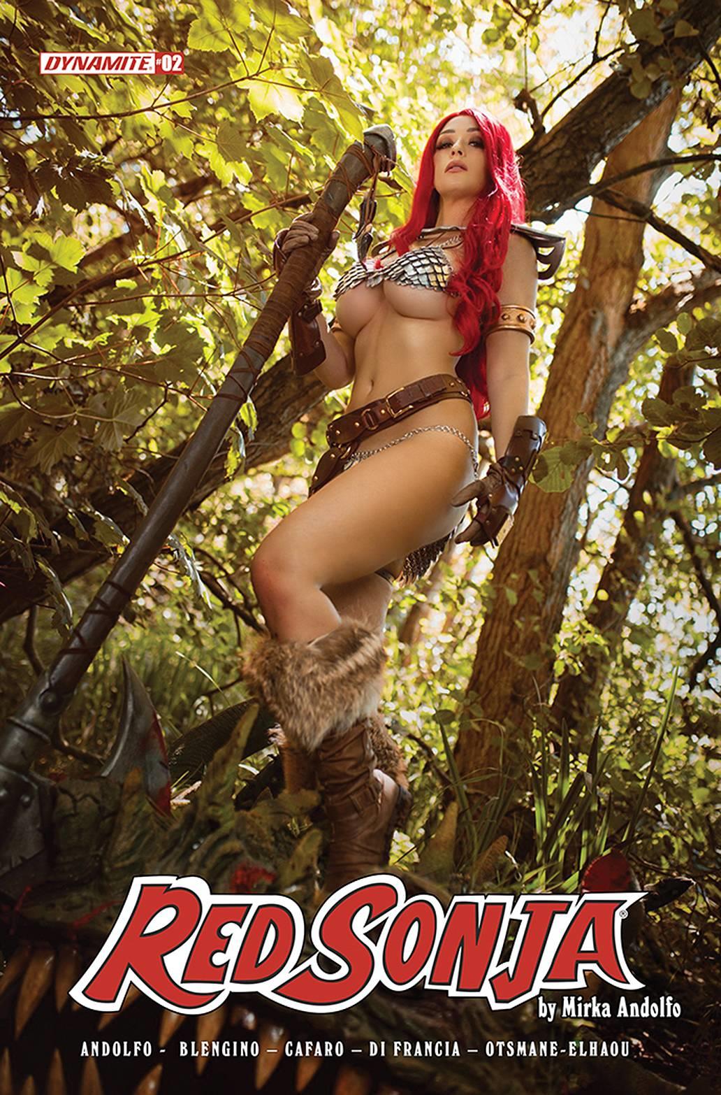 Red Sonja (2021) #2 Cvr E Cosplay Dynamite Comic Book