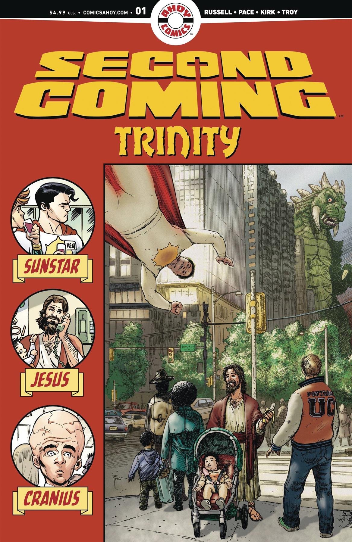 Second Coming Trinity #1 (of 6) Cvr A Pace (mr) Ahoy Comics Comic Book