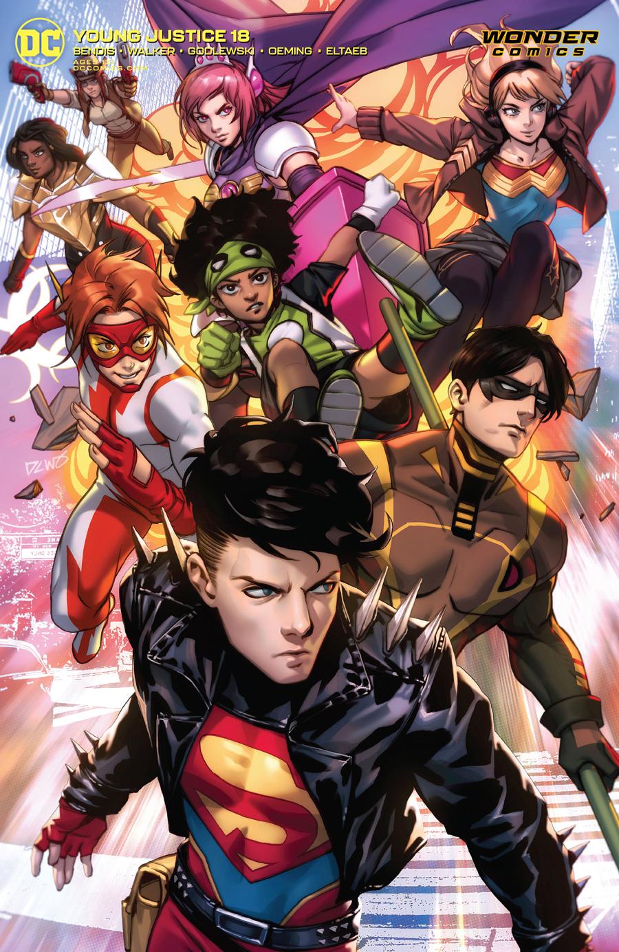 Young Justice #18 (Card Stock Derrick Chew Var Ed) DC Comics Comic Book 2020