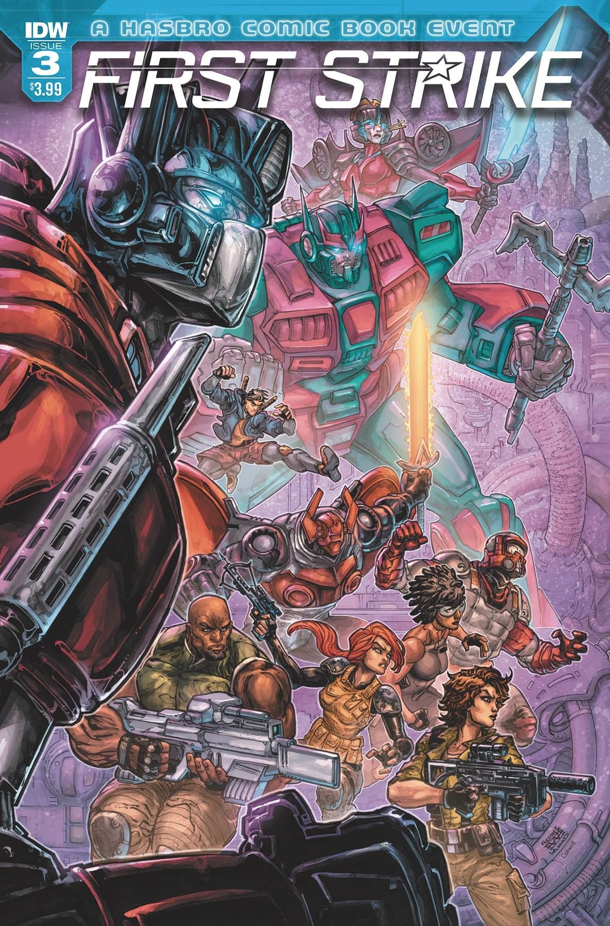 First Strike #3 (Cvr A Williams Ii) Idw Publishing Comic Book