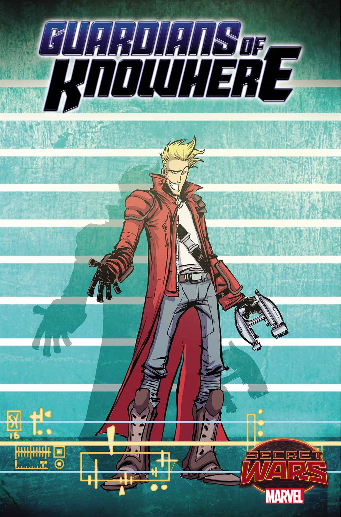 Guardians Of Knowhere #1 Young Connecting B Var (Young Connecting B Var) Marvel Comics Comic Book