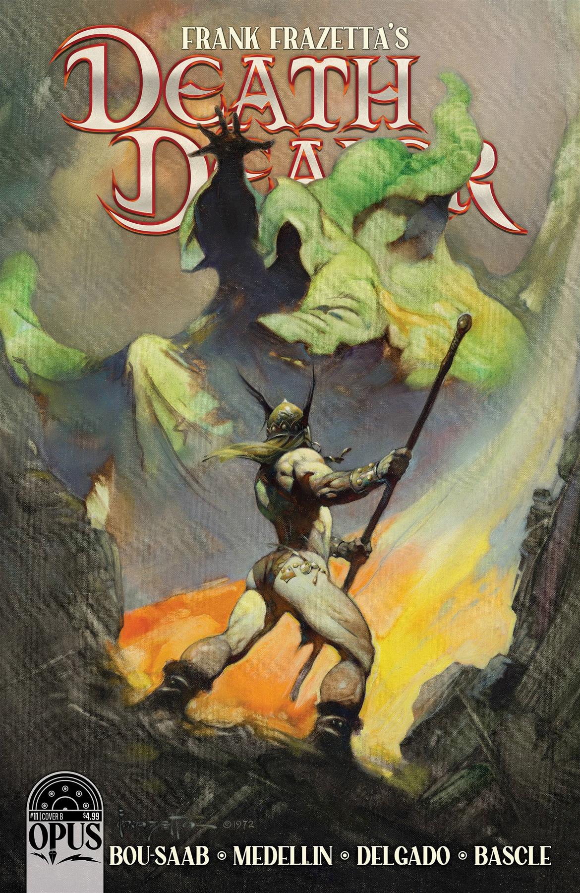 Frank Frazetta Death Dealer #11 Cvr B Frazetta (Cvr B Frazetta) Opus Comics Comic Book 2023