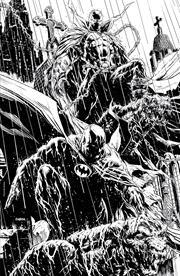 Batman Spawn #1 (one Shot) Cvr L Inc 1:25 Jason Fabok B&w Var DC Comics Comic Book