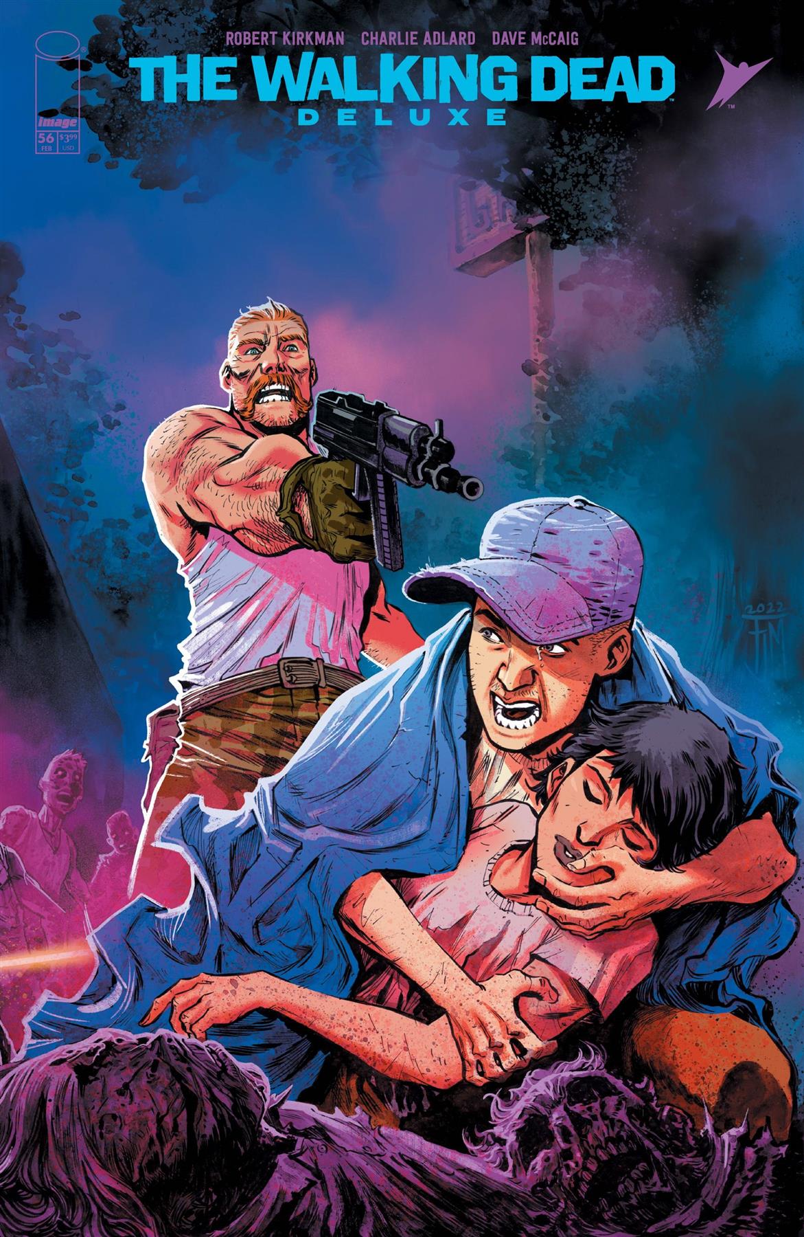 Walking Dead Dlx #56 Cvr C Manapul (mr) Image Comics Comic Book