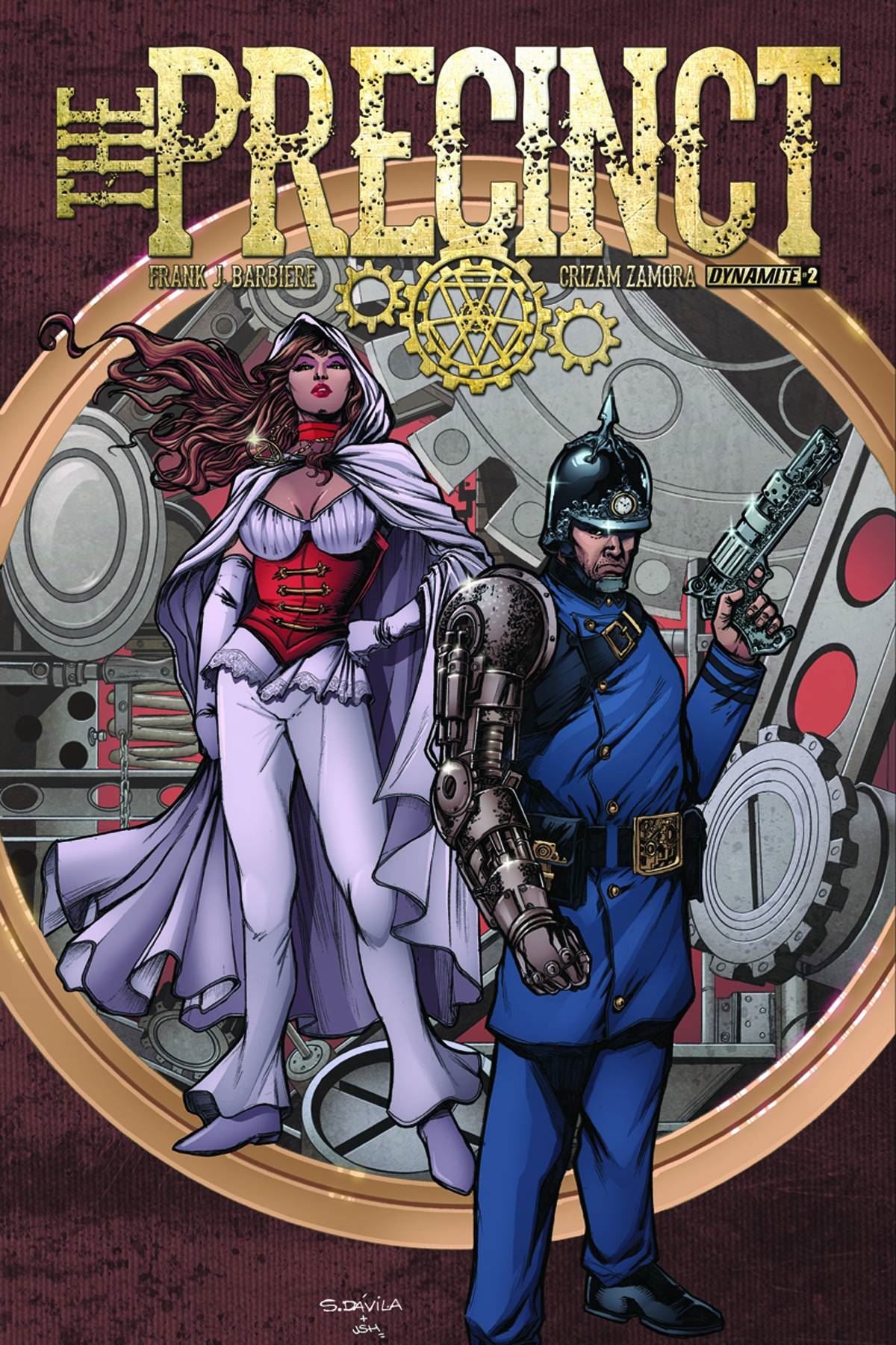 Precinct #2 (Cvr A Davila) D. E. Comic Book