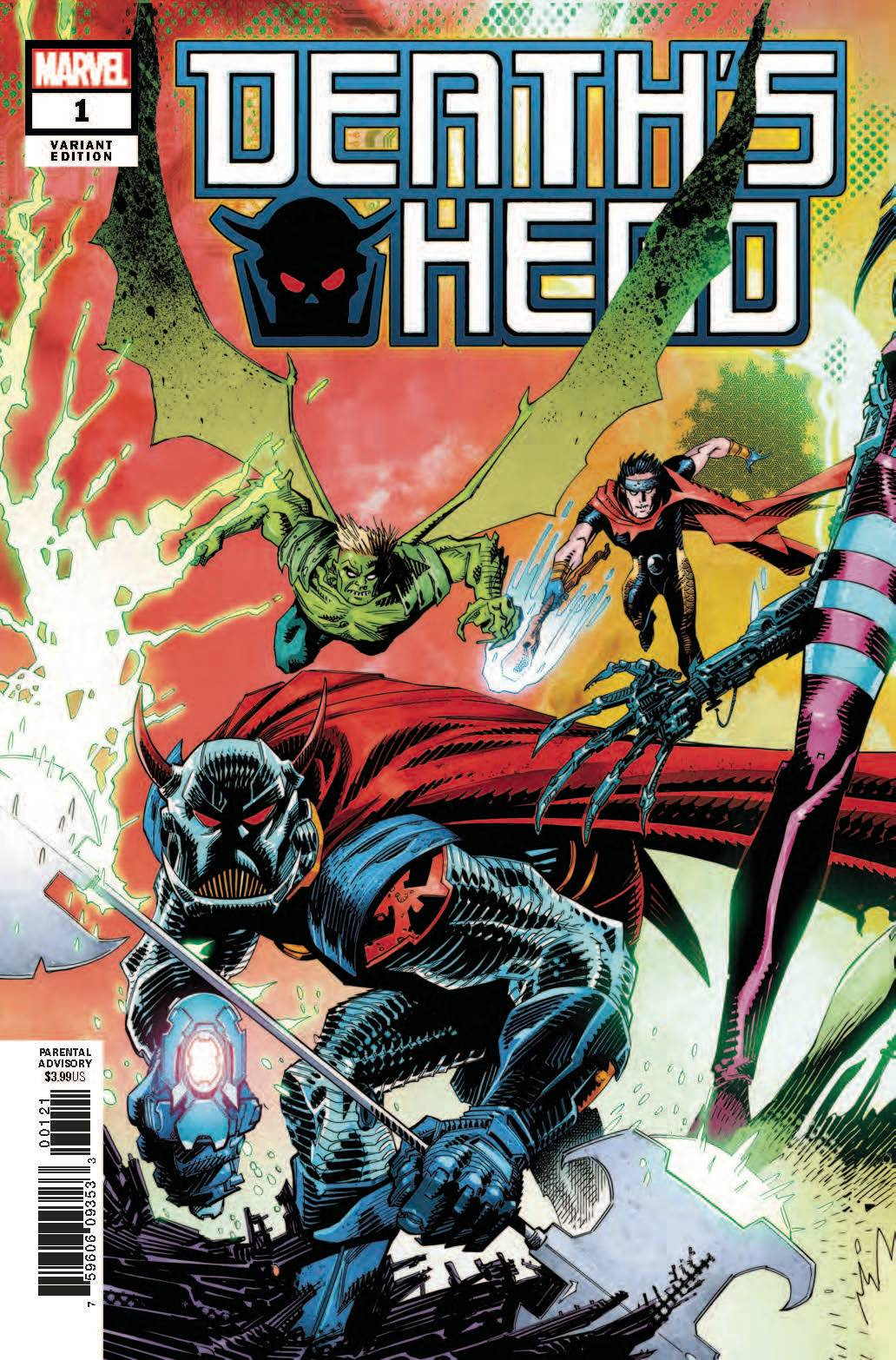 Deaths Head #1 (Mccrea Connecting Var) Marvel Comics Comic Book