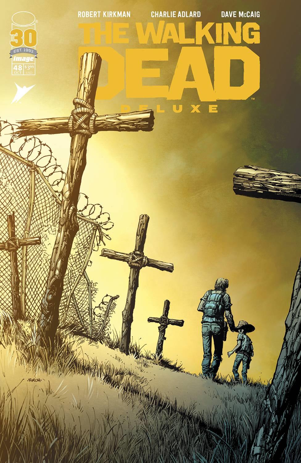 Walking Dead Dlx #48 Cvr A Finch & Mccaig (Cvr A Finch & Mccaig) Image Comics Comic Book 2022