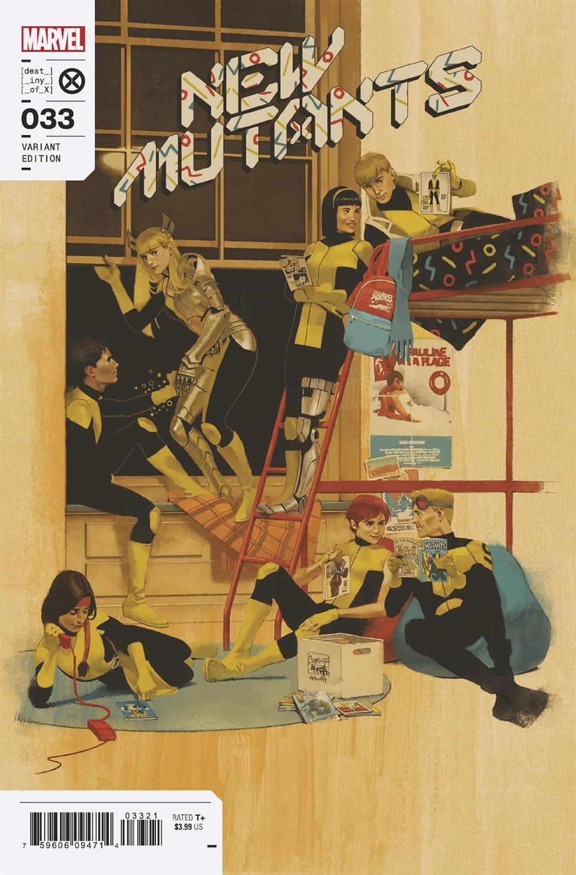 New Mutants #33 Aspinall Var (Aspinall Var) Marvel Prh Comic Book 2022