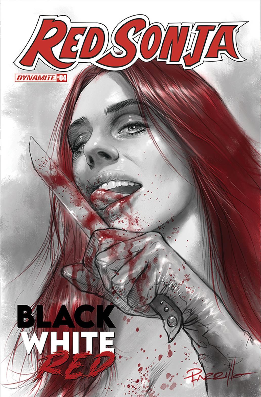 Red Sonja Black White Red #4 Cvr A Parrillo Dynamite Comic Book