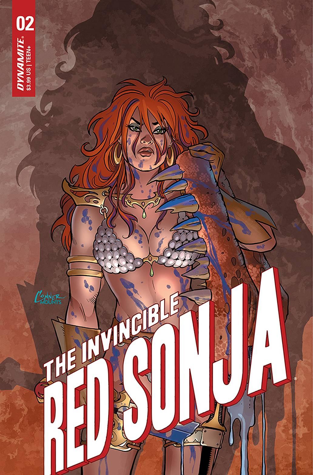 Invincible Red Sonja #2 Cvr A Conner Dynamite Comic Book