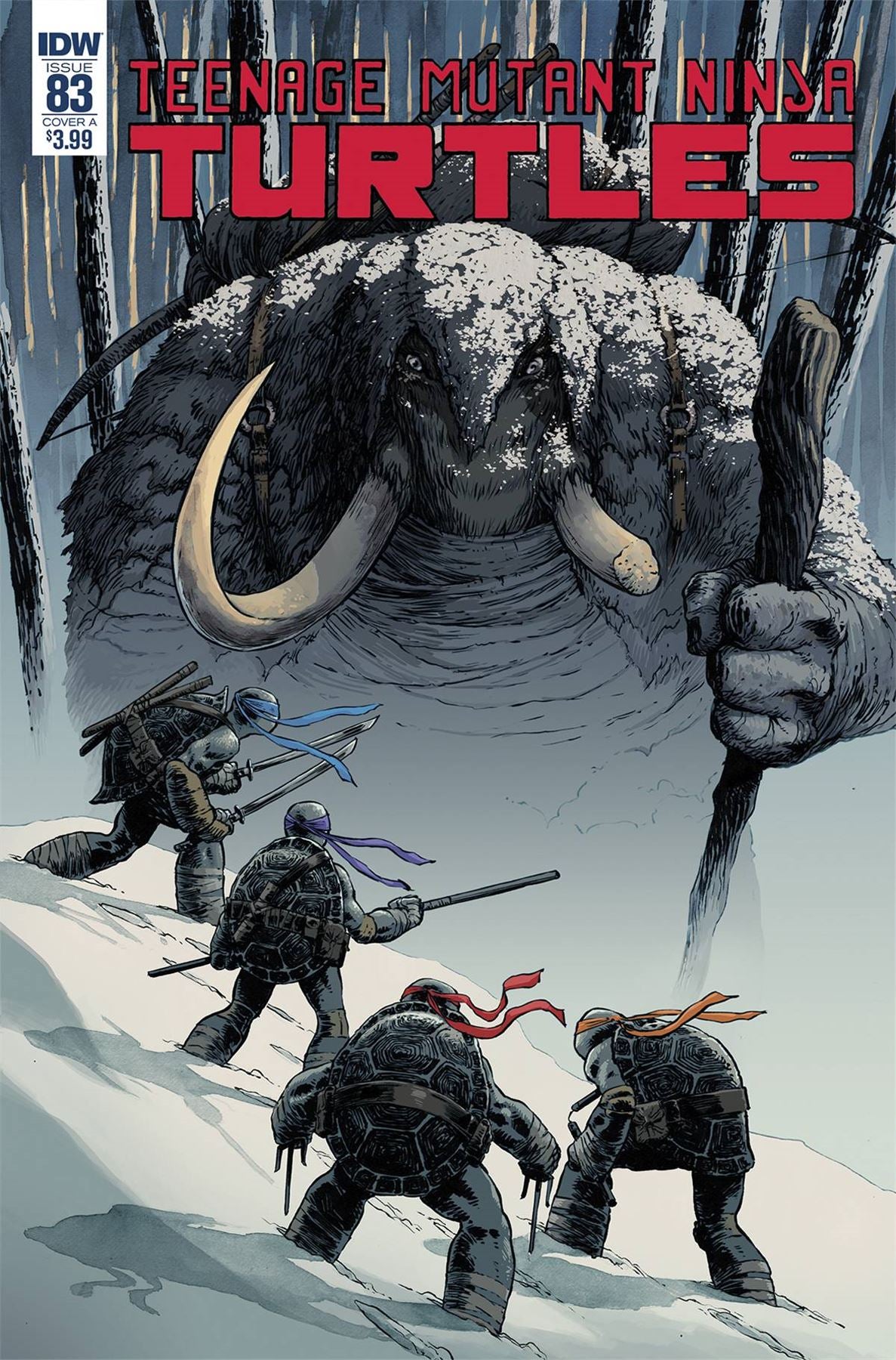 Tmnt Ongoing #83 Cvr A Wachter (Cvr A Wachter) Idw Publishing Comic Book