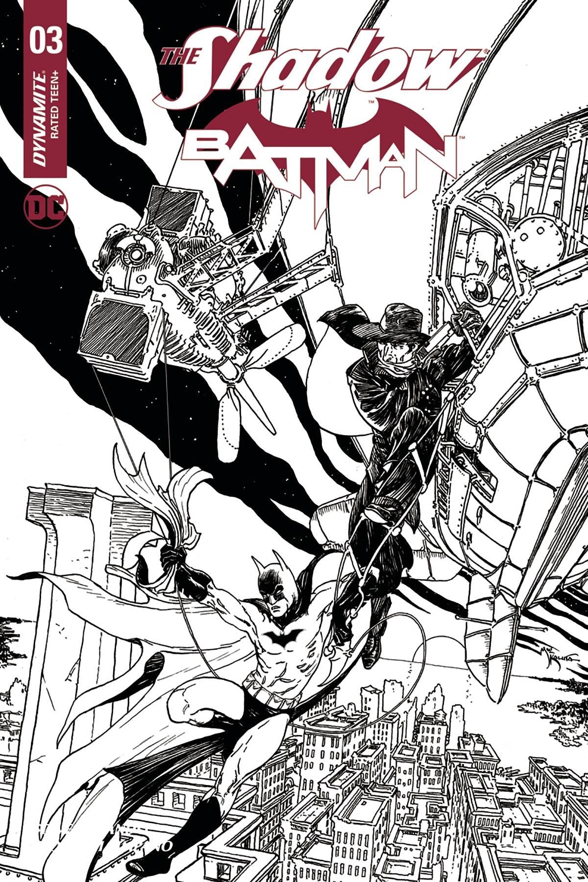 Shadow Batman #3 (Cvr J 50 Copy Kaluta Incv) D. E. Comic Book