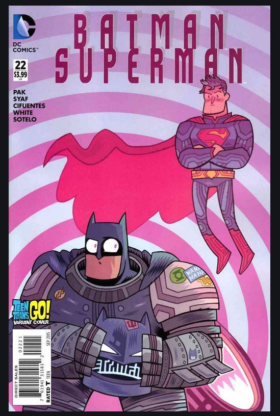 Batman Superman #22 Teen Titans Go Var Ed DC Comics Comic Book