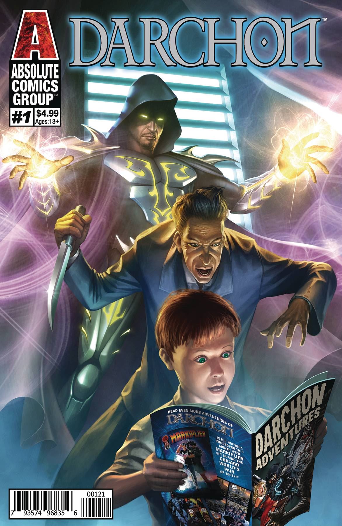 Darchon #1 (Holographic Silver Foil Cvr) Red Giant Comics Comic Book