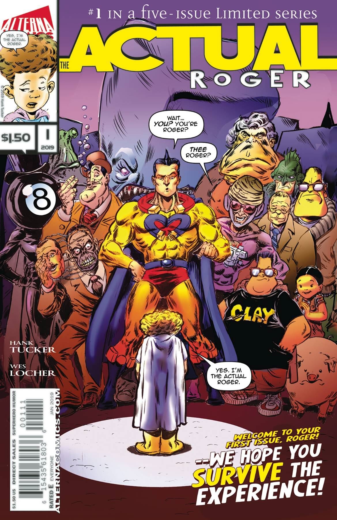 Actual Roger #1 Alterna Comics Comic Book