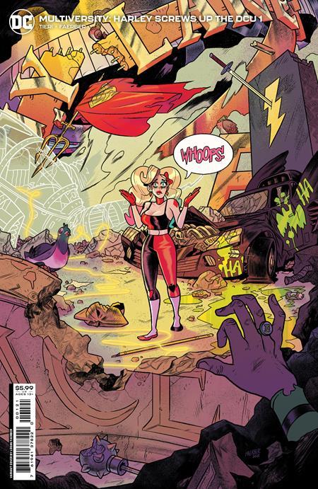Multiversity Harley Screws Up The Dcu #1 (of 6) Cvr B Logan Faerber Card Stock Var DC Comics Comic Book