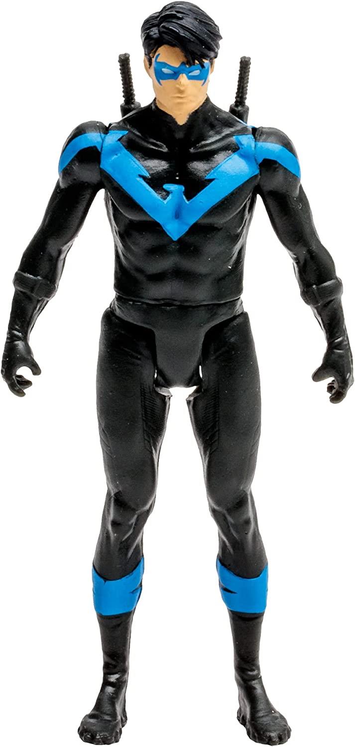 Dc Direct Wv2 Rebirth Nightwing 3in Action Figure W/comic