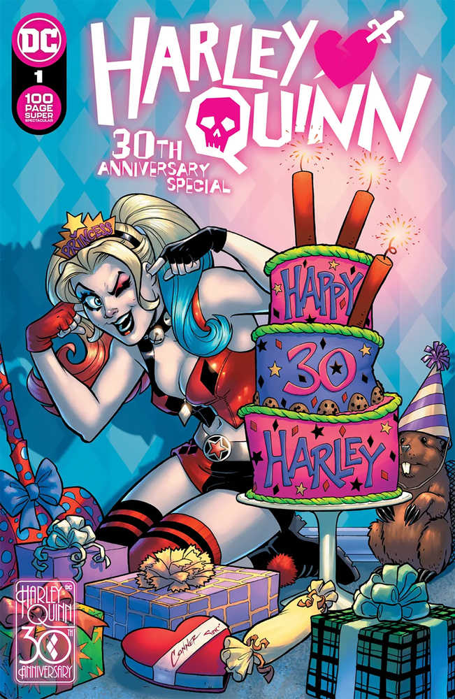 Df Harley Quinn 30th Anniv Special #1 Dodson Signed