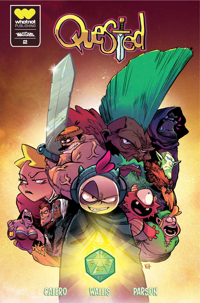 Quested #2 Cover E 10 Copy Variant Edition Wallis Fellowship Homage