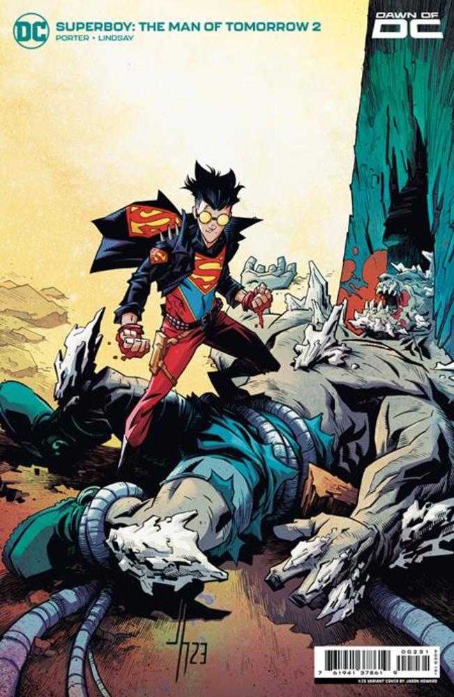 Superboy The Man Of Tomorrow #2 (Of 6) Cover C 1 in 25 Jason Howard Card Stock Variant