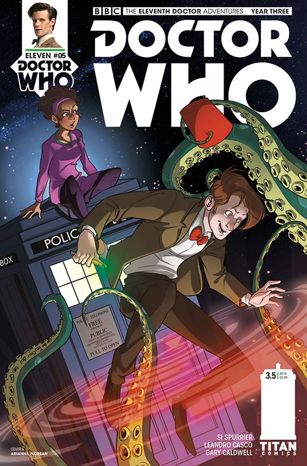 Doctor Who 11th Year Three #5 Cvr A Florean (Cvr A Florean) Titan Comics Comic Book