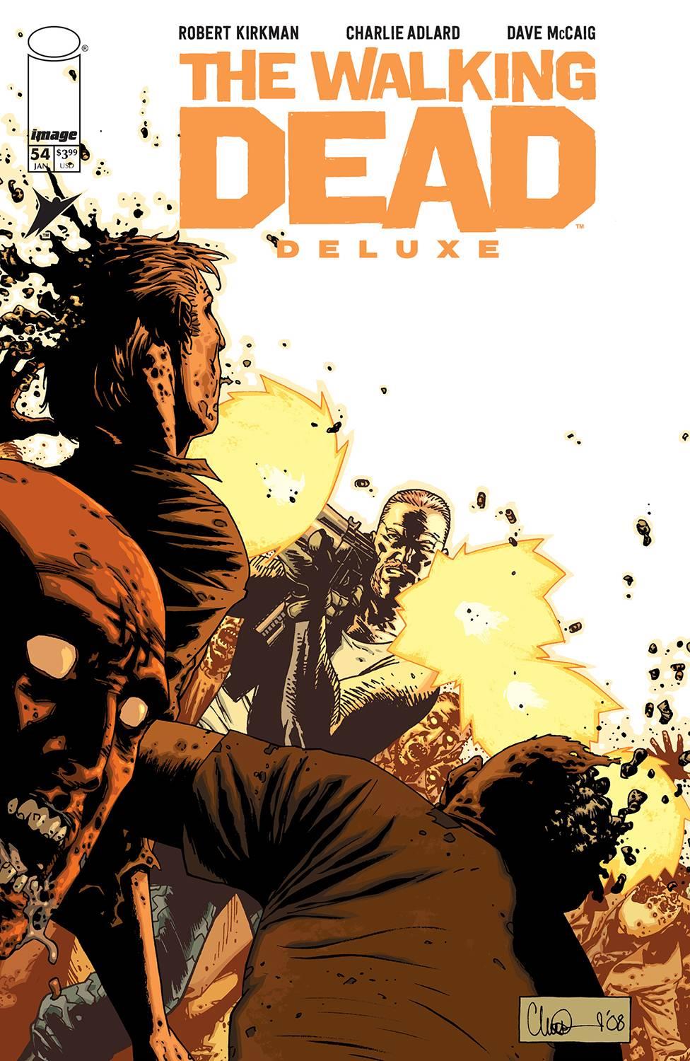 Walking Dead Dlx #54 Cvr B Adlard & Mccaig (mr) Image Comics Comic Book