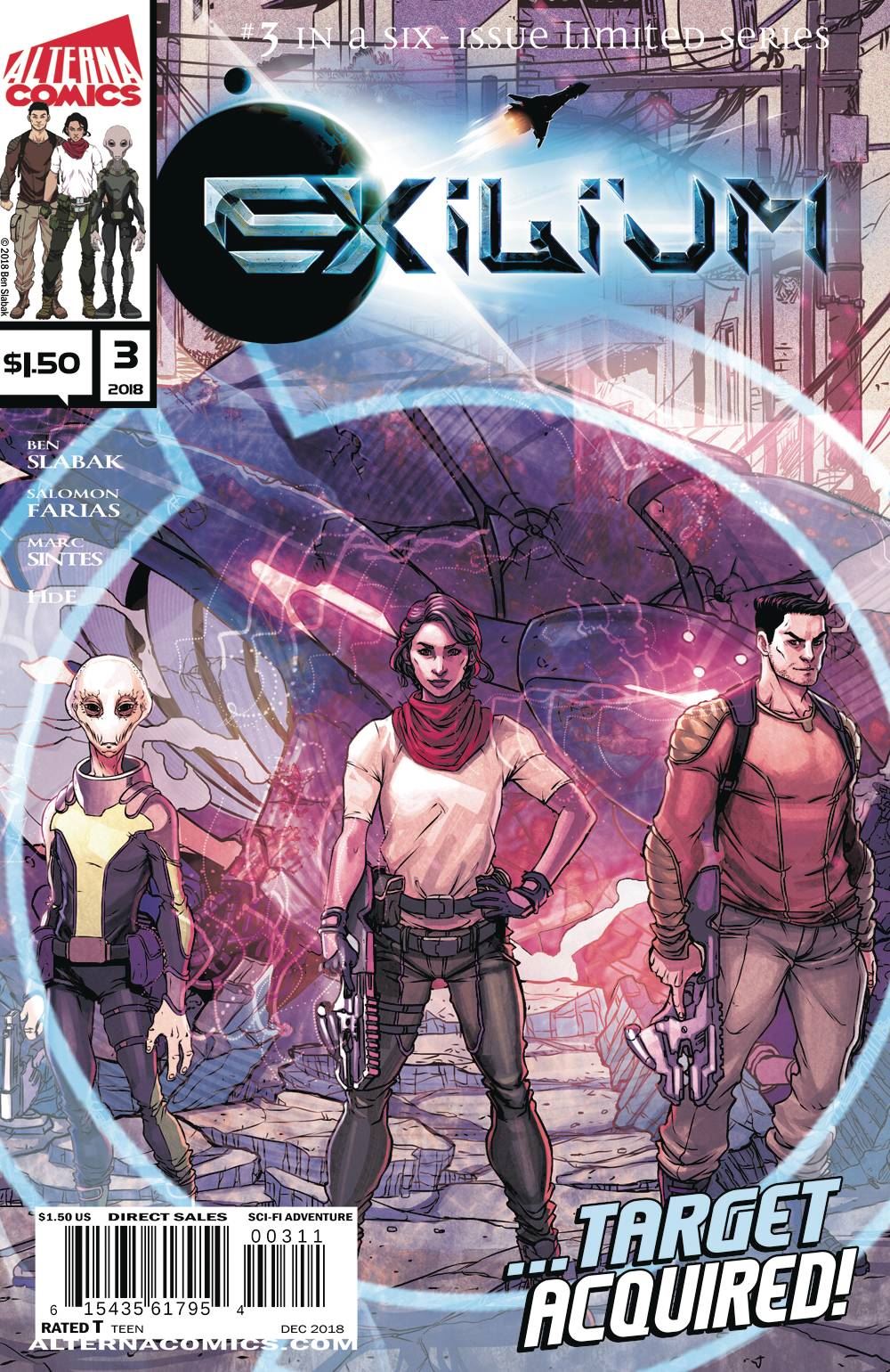 Exilium #3 () Alterna Comics Comic Book