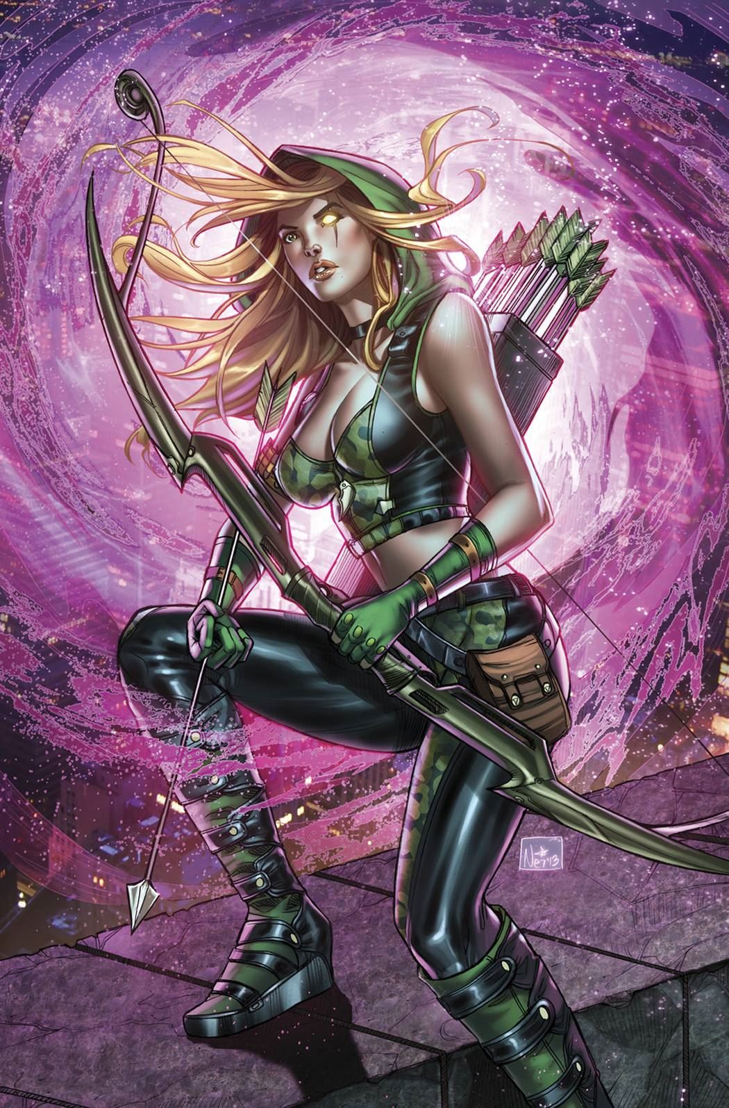 Robyn Hood Legend #1 (of 5) D Cvr Ruffino Zenescope Comics Comic Book