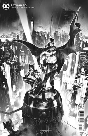 Batman #90 (3rd Ptg Jorge Jimenez B&W Var) DC Comics Comic Book