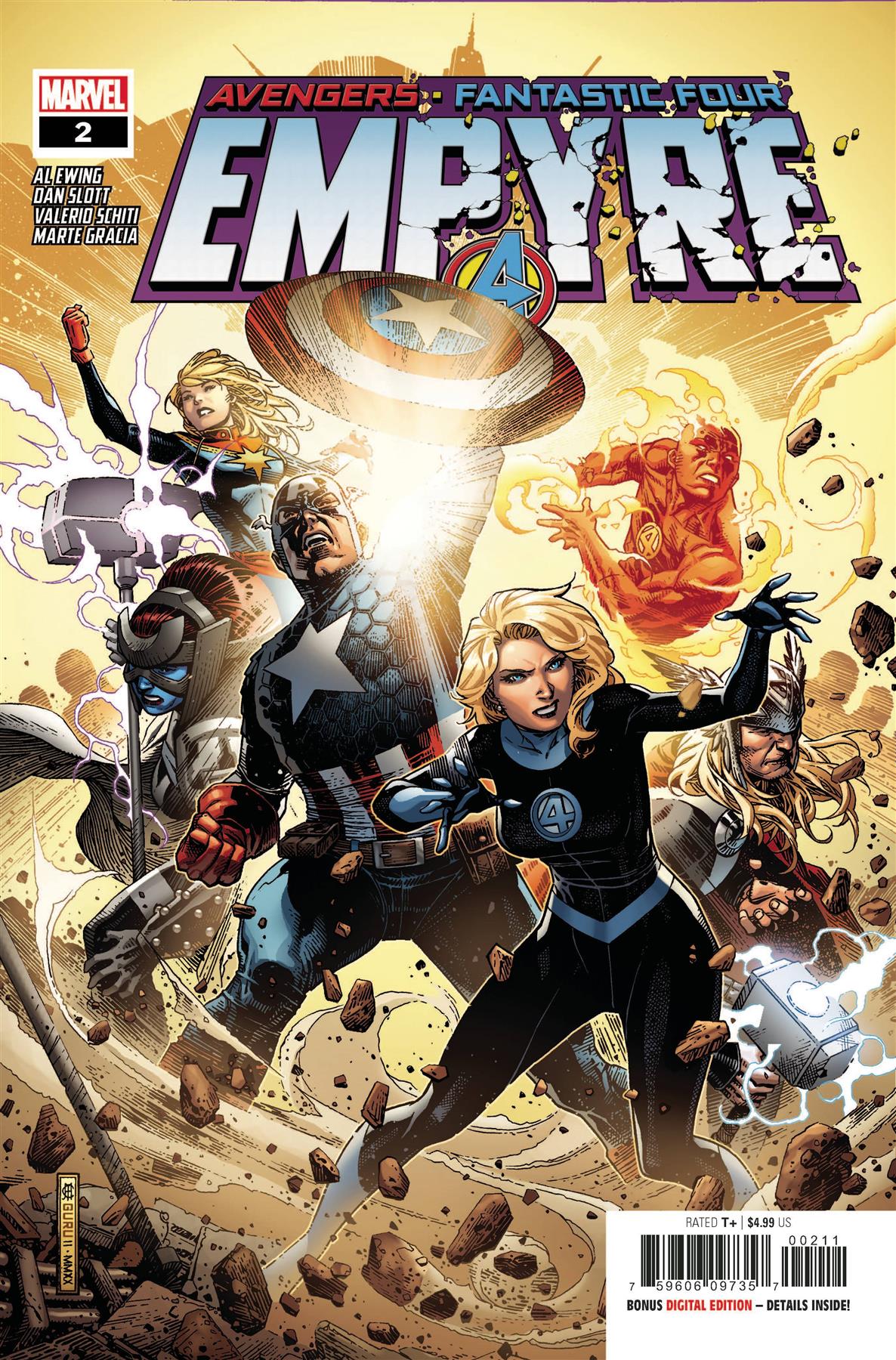 Empyre #2 () Marvel Comics Comic Book 2020