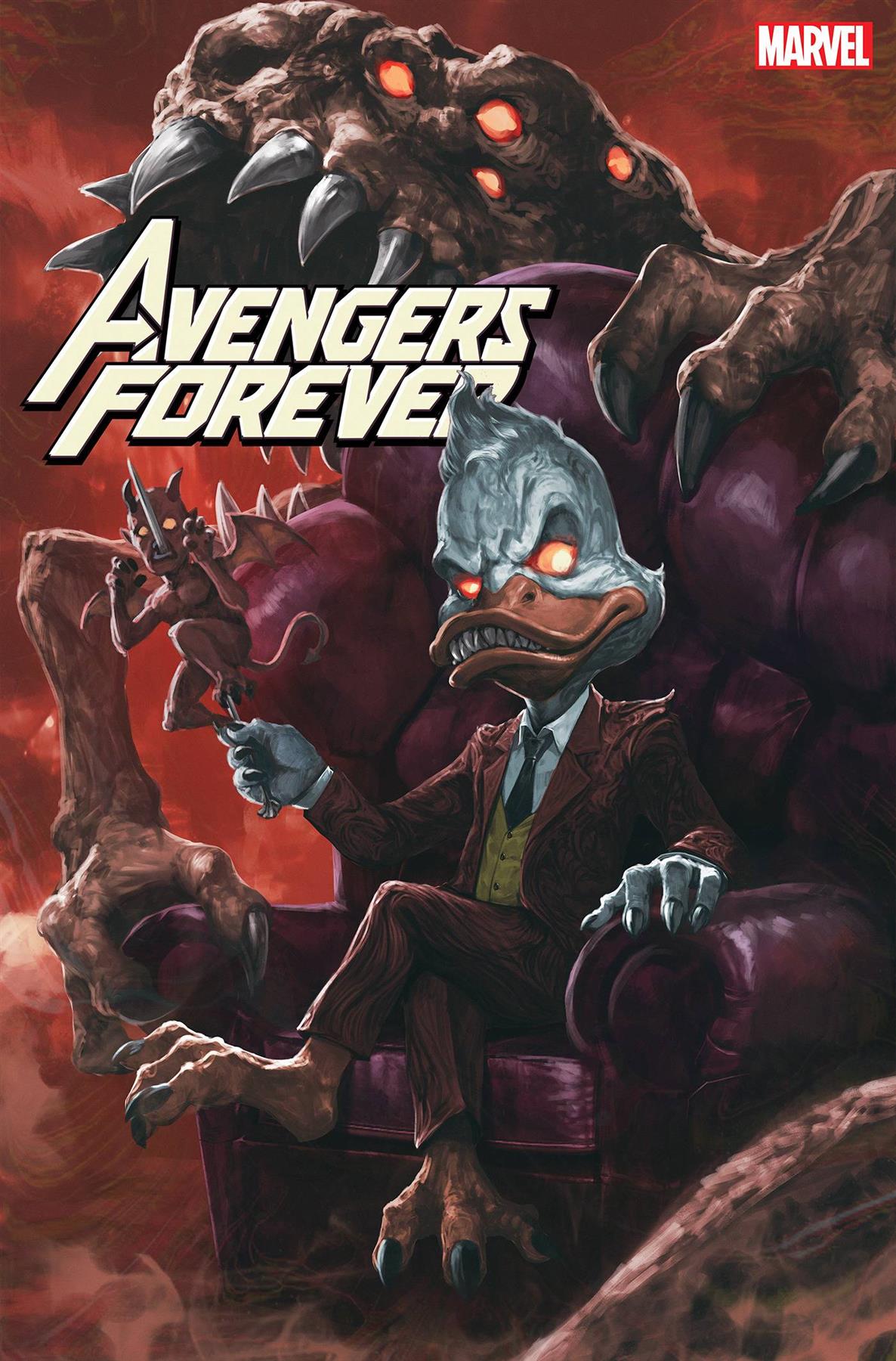 Avengers Forever #13 Skan Demonized Var Marvel Prh Comic Book