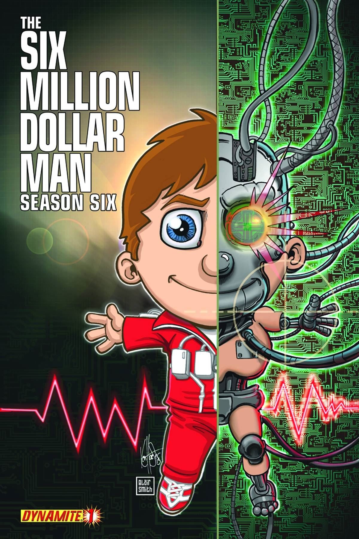 Six Million Dollar Man Season 6 #1 Haeser Cvr Dynamite Comics Comic Book
