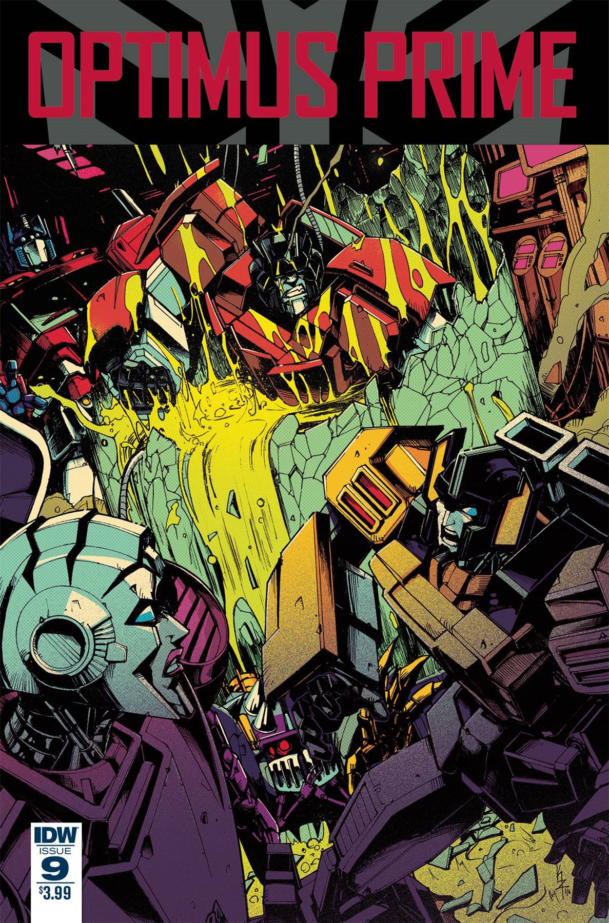 Optimus Prime #9 Cvr A Zama (Cvr A Zama) Idw Publishing Comic Book