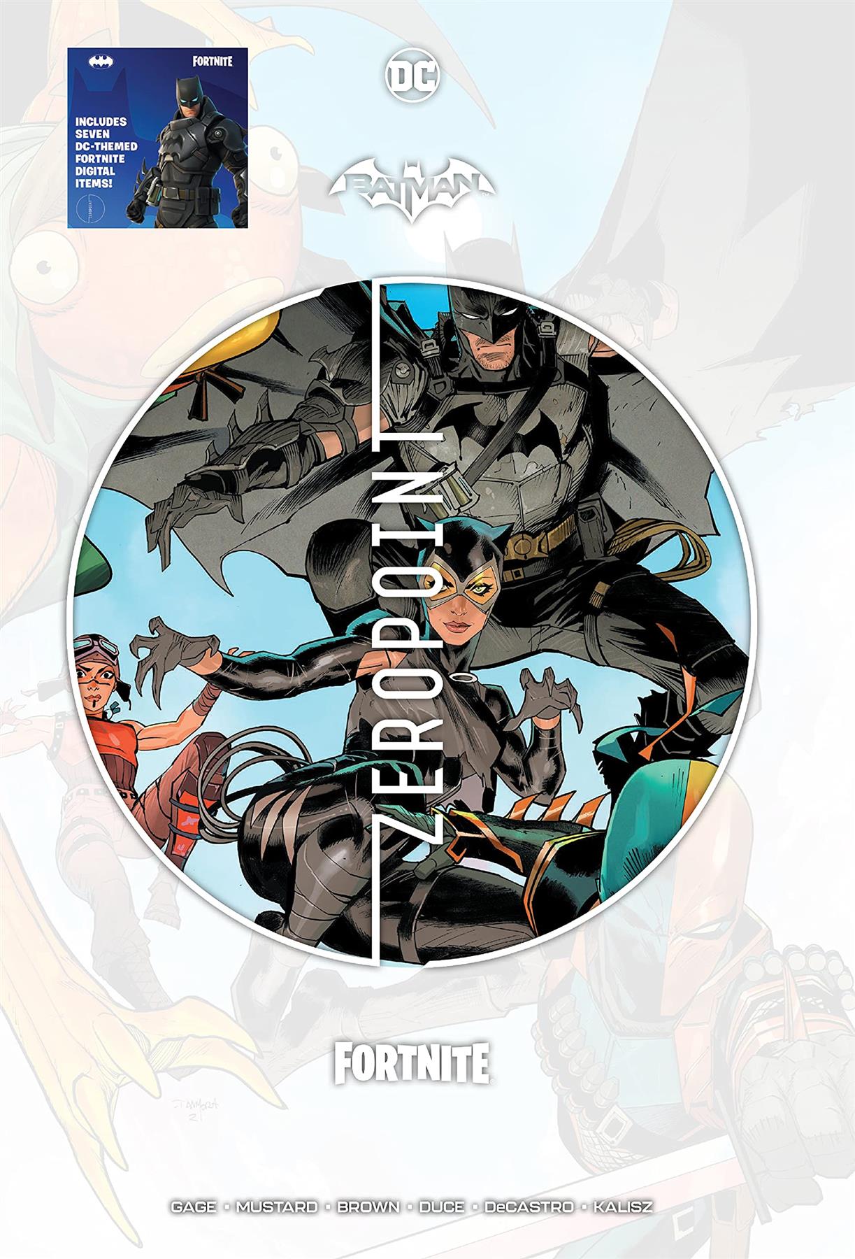 Batman Fortnite Zero Point Hard Cover DC Comics Book