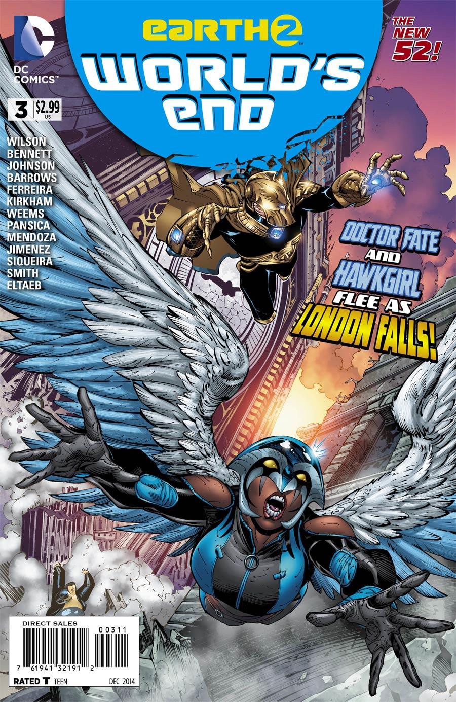 Earth 2 Worlds End #3 DC Comics Comic Book