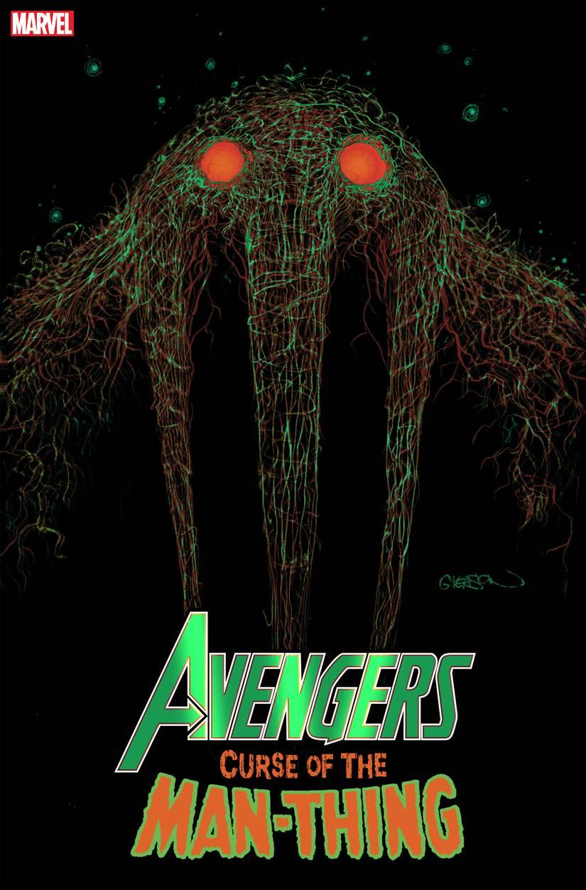 Avengers Curse Man-thing #1 2nd Ptg Gleason Webhead Var Marvel Comics Comic Book
