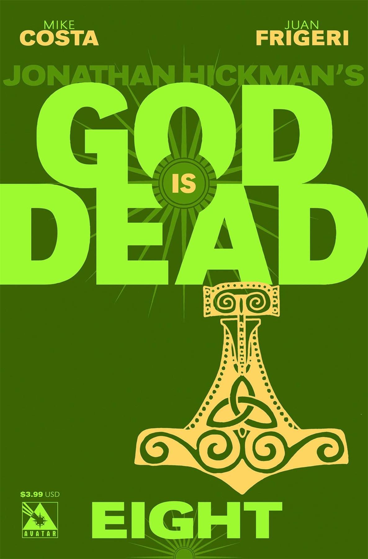 God Is Dead #8 Avatar Comics Comic Book