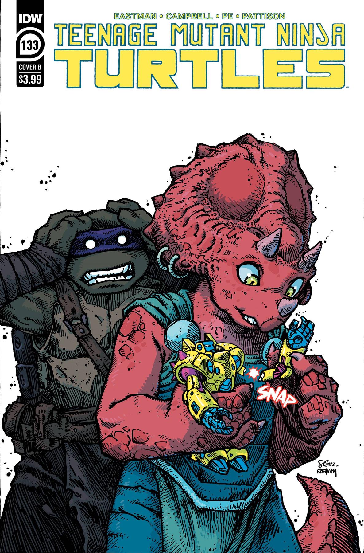 Tmnt Ongoing #133 Cvr B Eastman (c: 1-0-0) Idw Publishing Comic Book