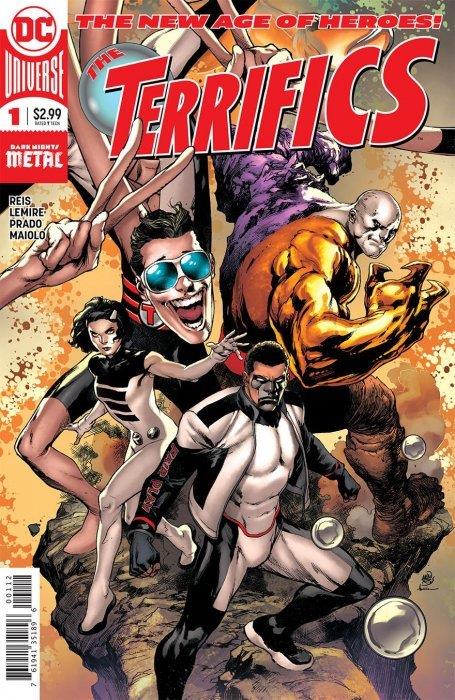 Terrifics #1 2nd Ptg DC Comics Comic Book