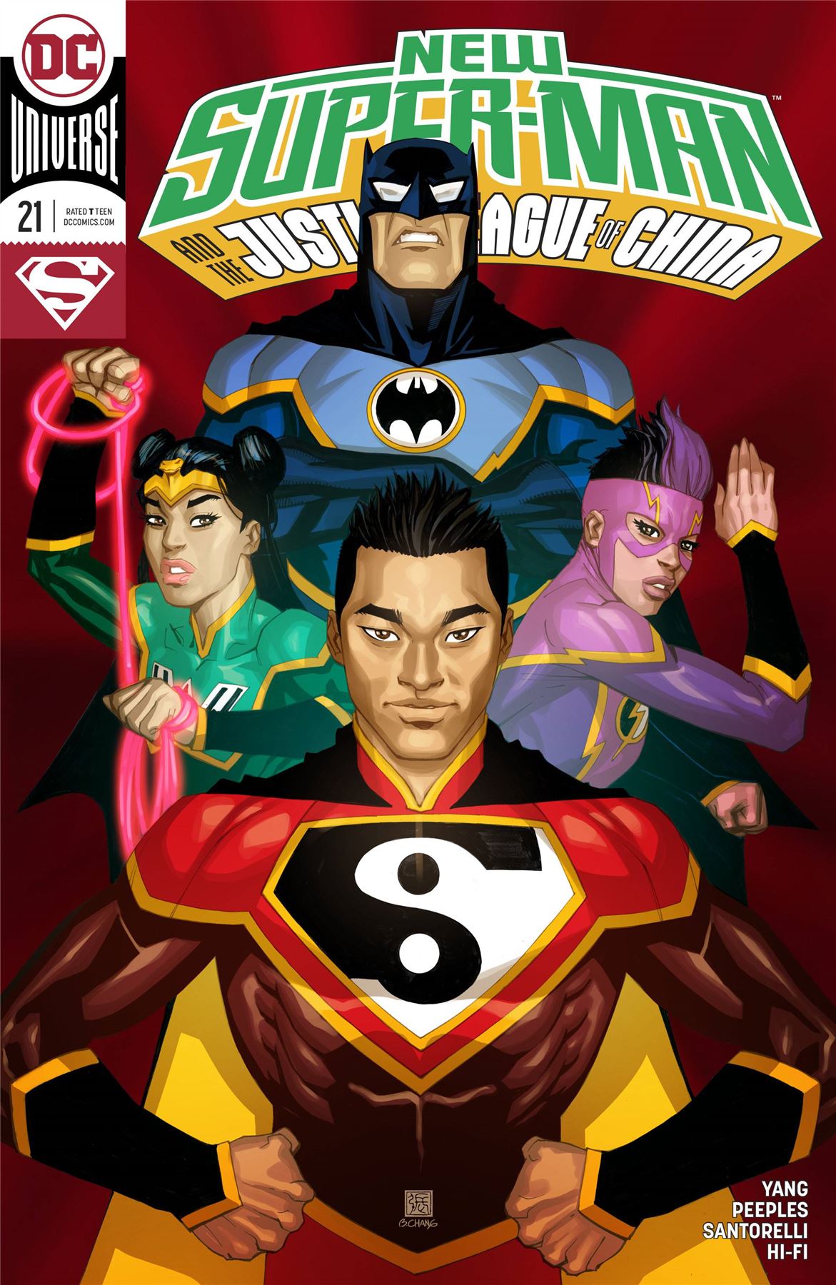 New Super Man & The Justice League Of China #21 (Var Ed) DC Comics Comic Book