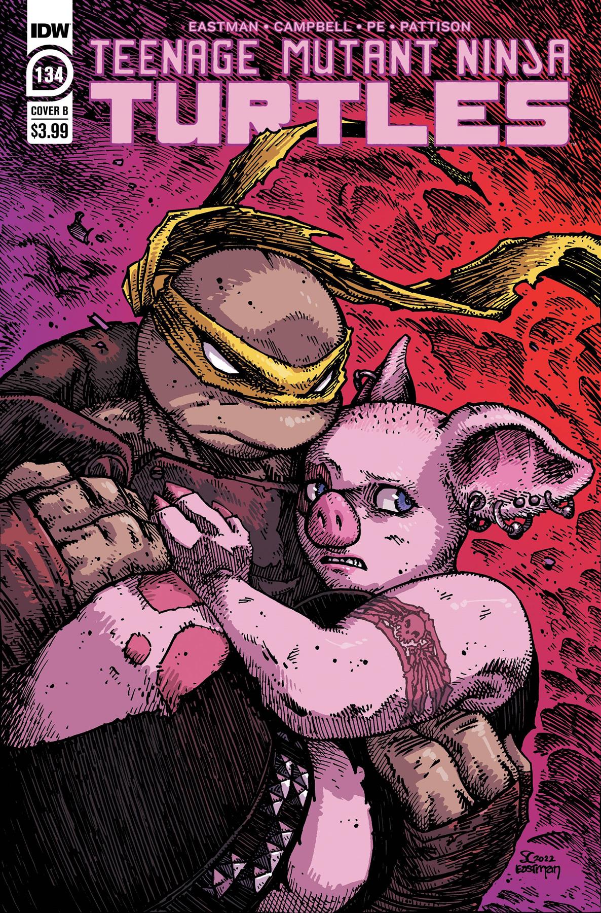 Tmnt Ongoing #134 Cvr B Eastman (c: 1-0-0) Idw Publishing Comic Book