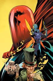 Gotham City Villains Anniversary Giant #1 (one Shot) Cvr F Dan Mora Hatter Moth Red Hood Card Stock Var DC Comics Comic Book