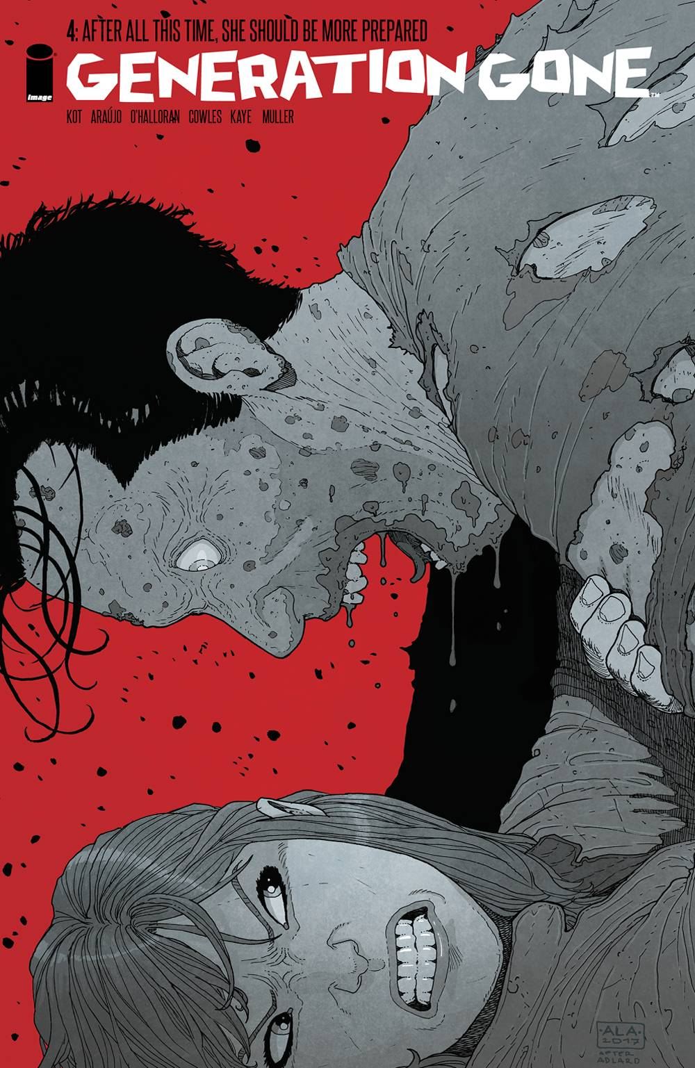 Generation Gone #4 Cvr B Walking Dead #128 Tribute Var (Cvr B Walking Dead #128 Tribute Var) Image Comics Comic Book
