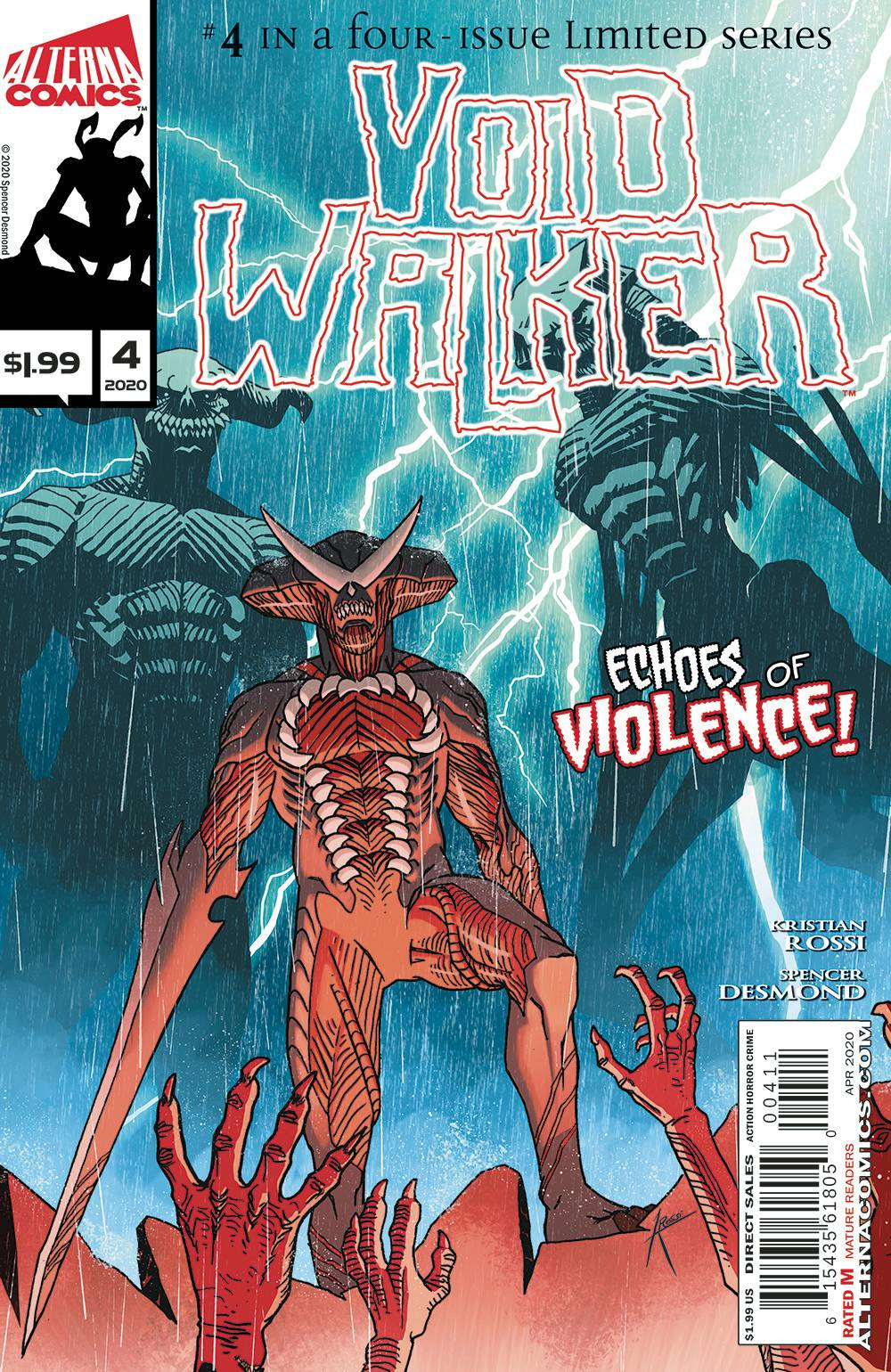 Void Walker #4 Alterna Comics Comic Book 2020
