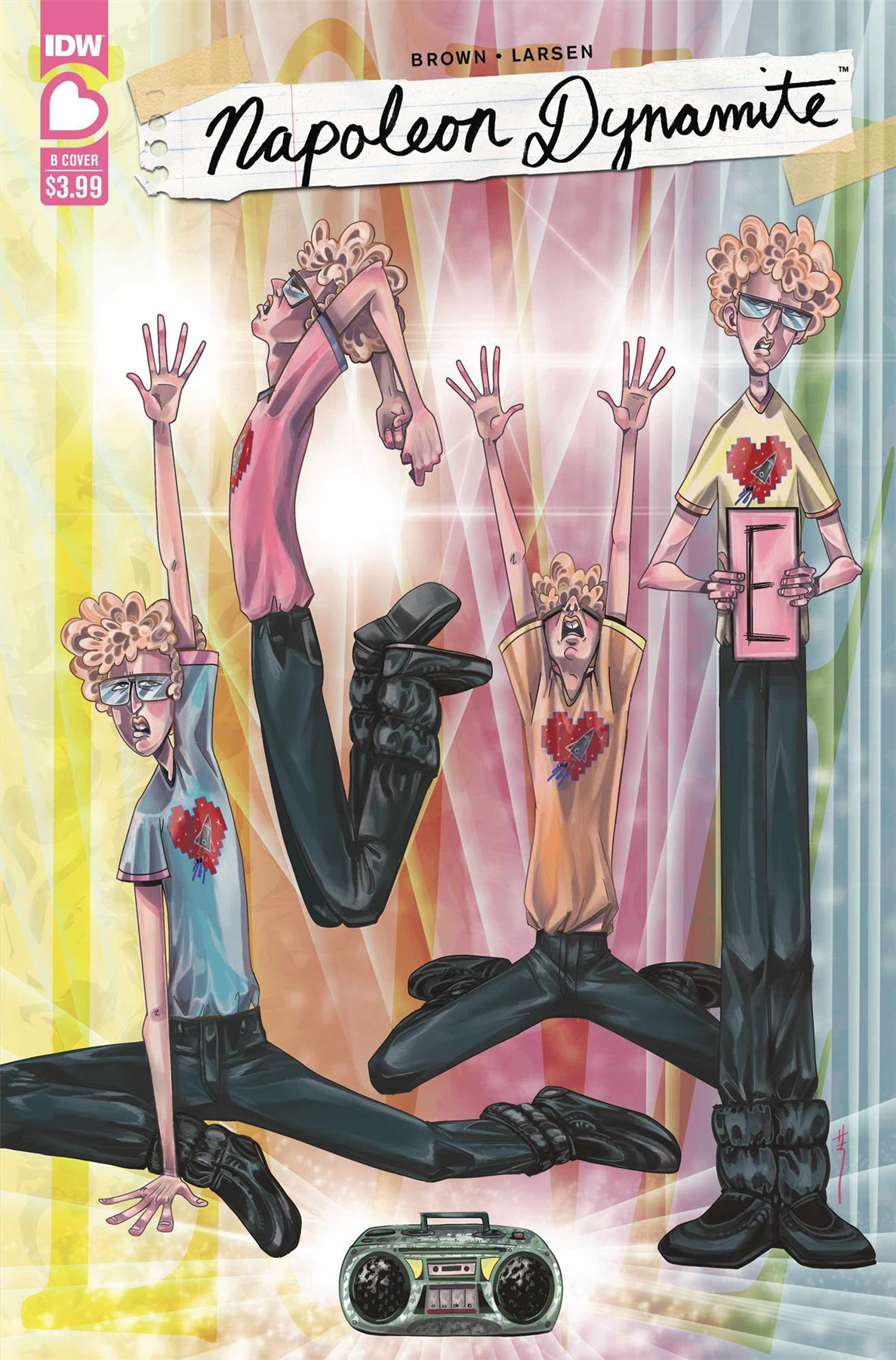 Napoleon Dynamite Valentines Day Special Cvr B Richard (Cvr B Richard) Idw Publishing Comic Book 2020