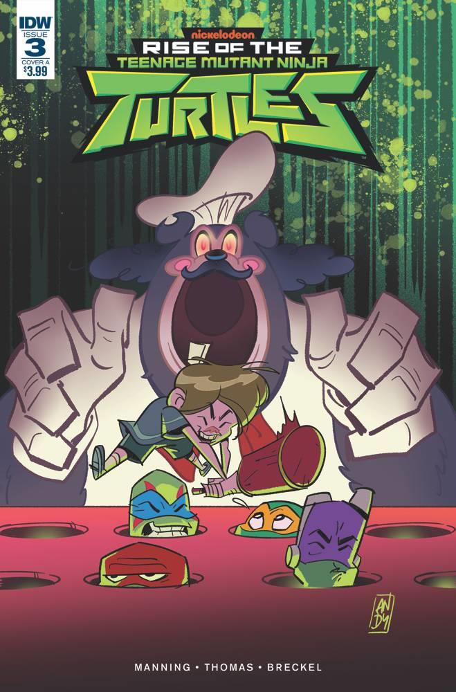 Tmnt Rise Of Tmnt Sound Off #3 (Cvr A Thomas) Idw Publishing Comic Book