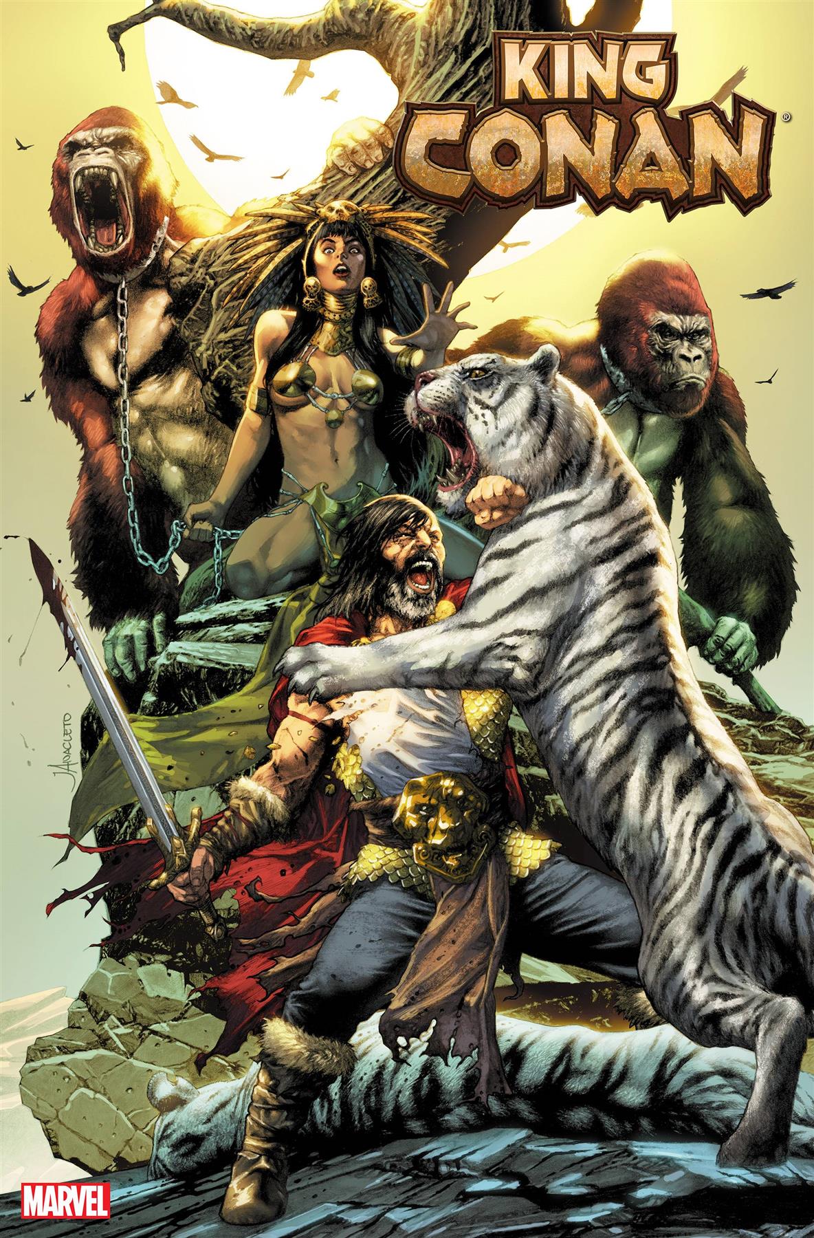 King Conan #3 (Anacleto Var) Marvel Prh Comic Book 2022