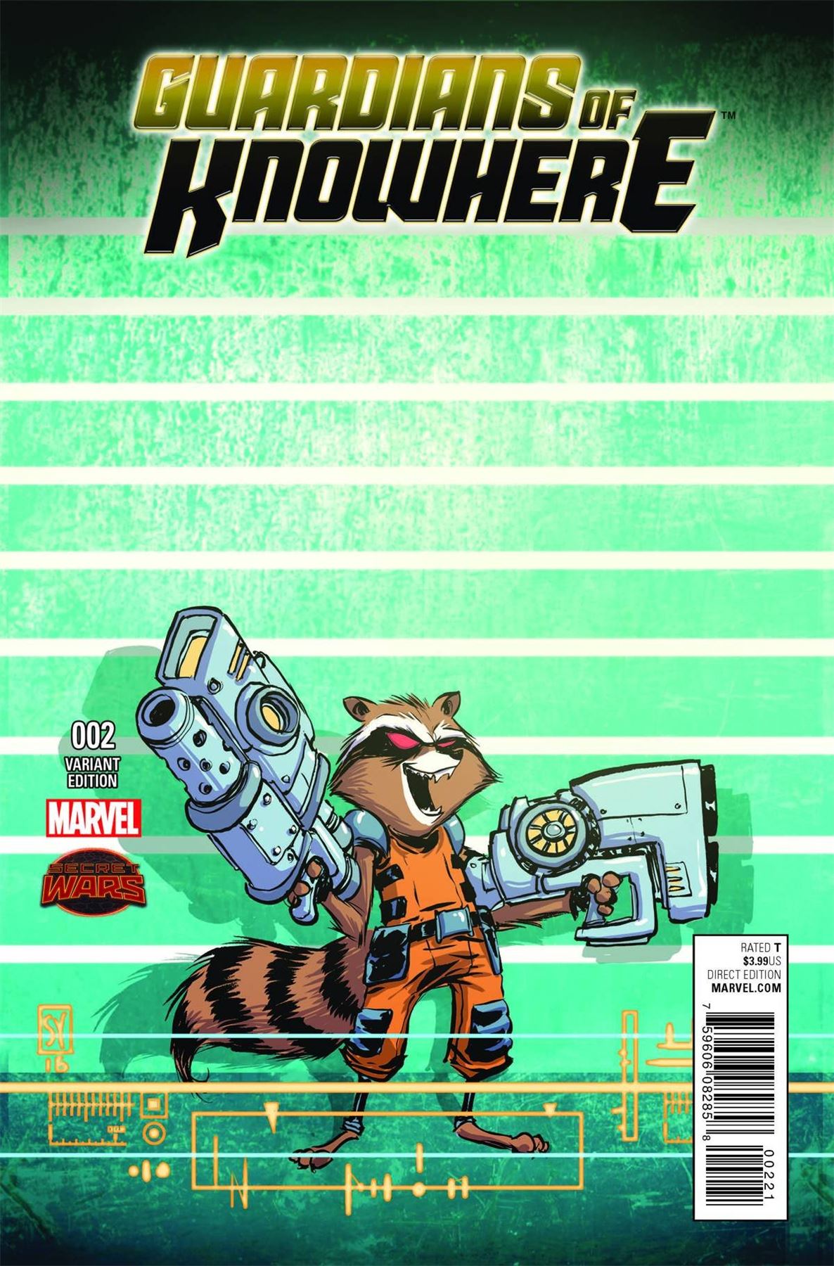 Guardians Of Knowhere #2 Young Connecting C Var Marvel Comics Comic Book